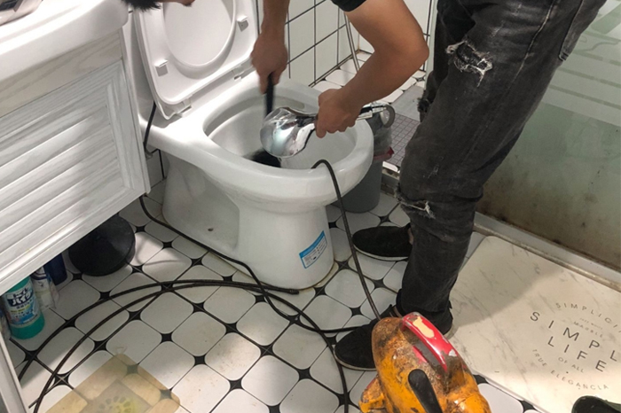 慈利疏通下水道